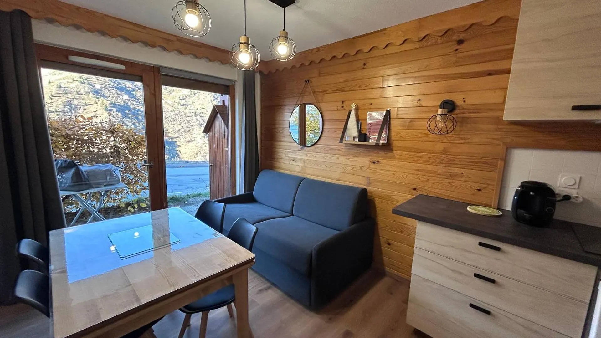 Appartement VALMEINIER 1800 vue montagne 4/6 pers écrin de neige